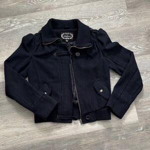 Ambiance Navy Blue Women’s Coat